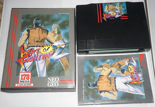 Art Of Fighting 2 (Neo Geo AES English) Complete in Box