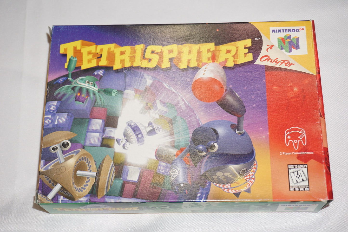 Tetrisphere (Nintendo 64 N64) Complete in Box CIB