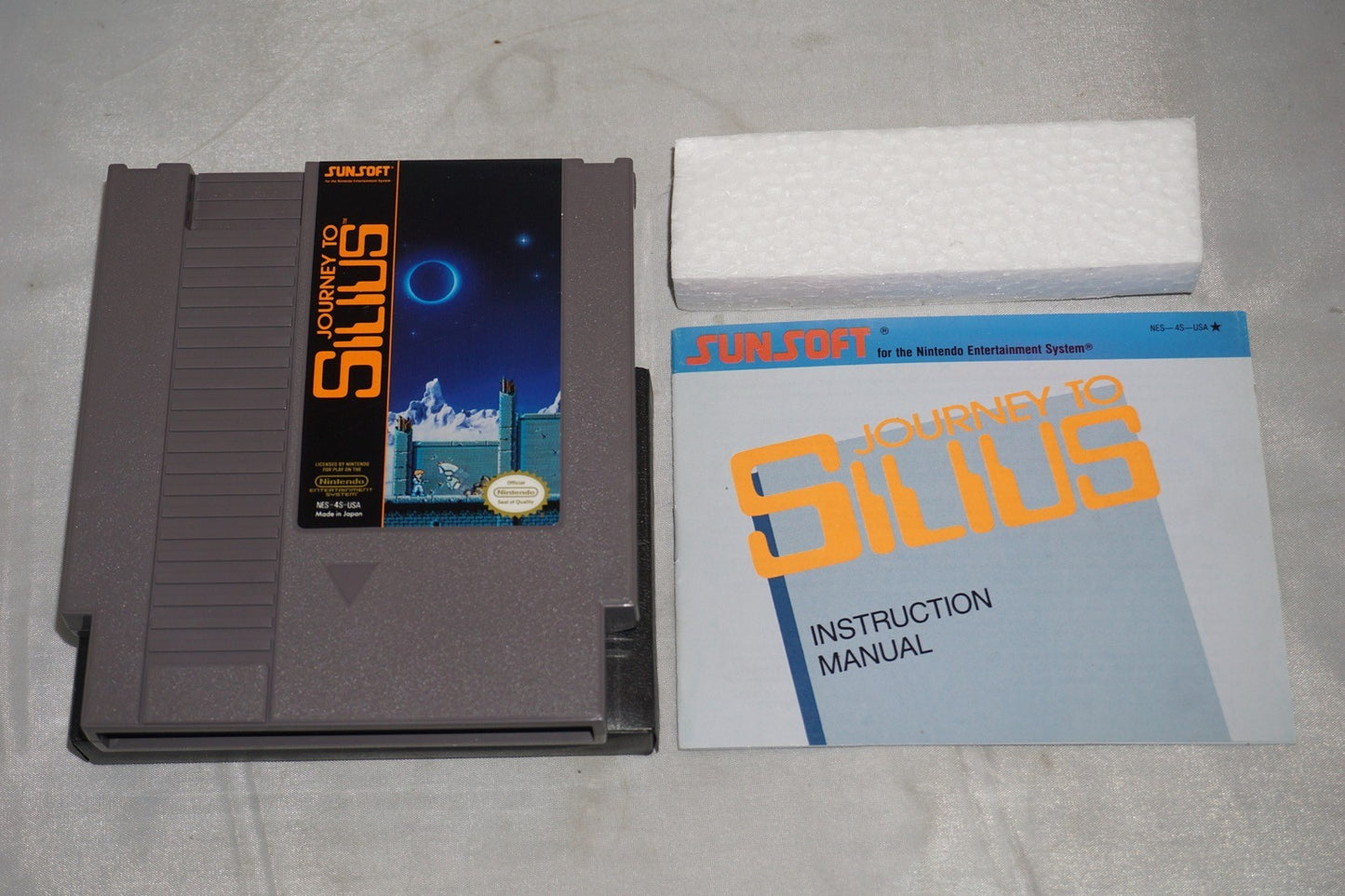 Journey To Silius (Nintendo NES) Complete in Box CIB