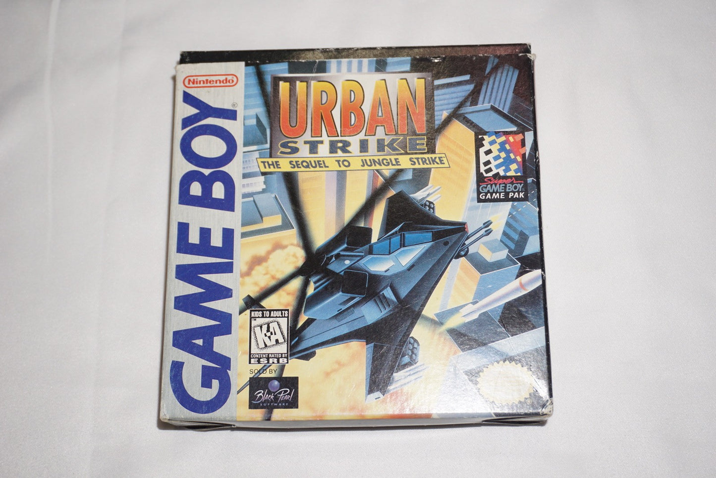 Urban Strike (Nintendo Game Boy Gameboy) Complete in Box w/ Reg Poster CIB