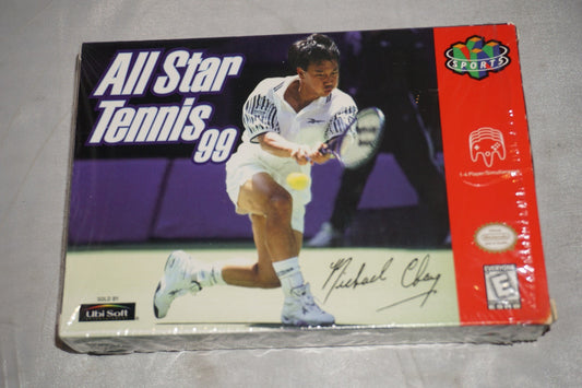 All Star Tennis 99 (Nintendo 64 N64) Complete in Box CIB