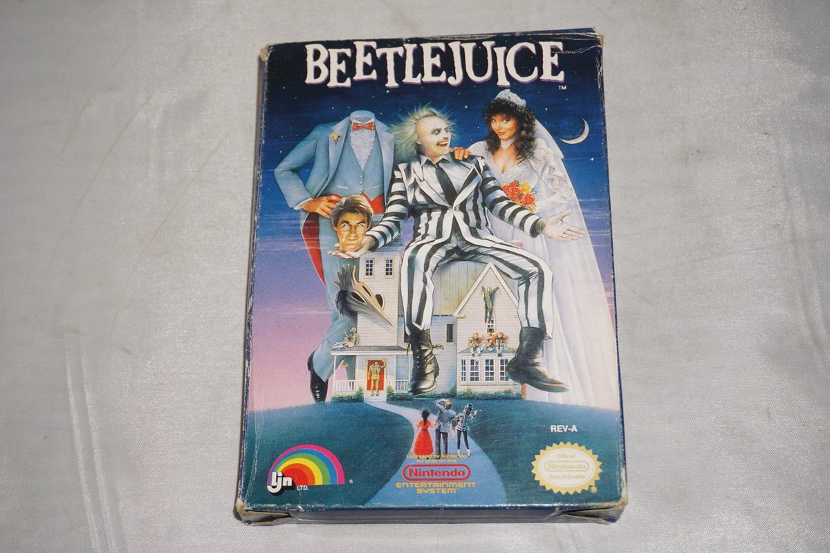 Beetlejuice (Nintendo NES) Complete in Box CIB