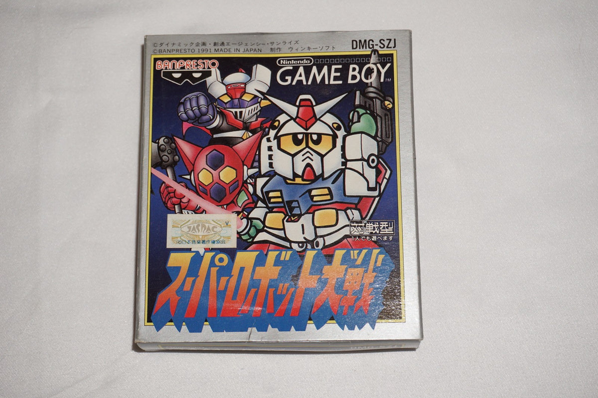 Super Robot Wars (Nintendo Game Boy GameBoy) Complete in Box CIB Japan Import JP