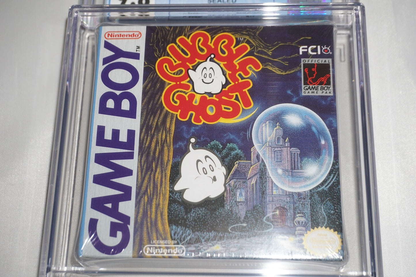 Bubble Ghost (Nintendo Game Boy Gameboy) CGC 9.8 A++ NEW Sealed