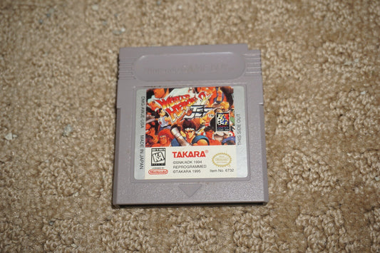 World Heroes 2 Jet (Nintendo Gameboy Game Boy) Cart Only Tested
