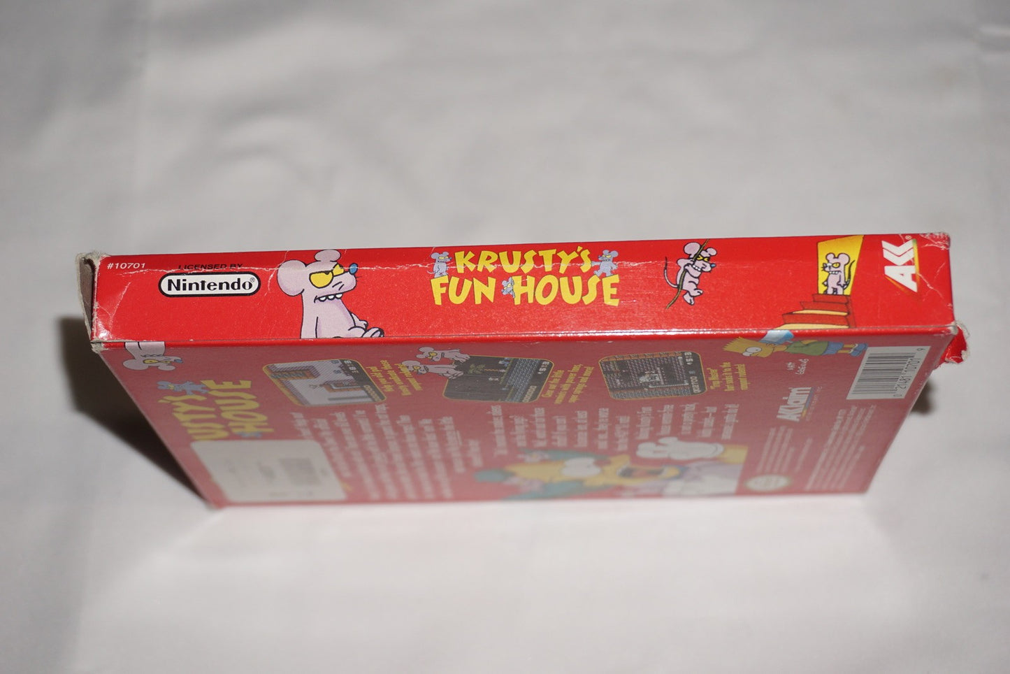 Krusty's Fun House (Nintendo NES) Complete in Box CIB