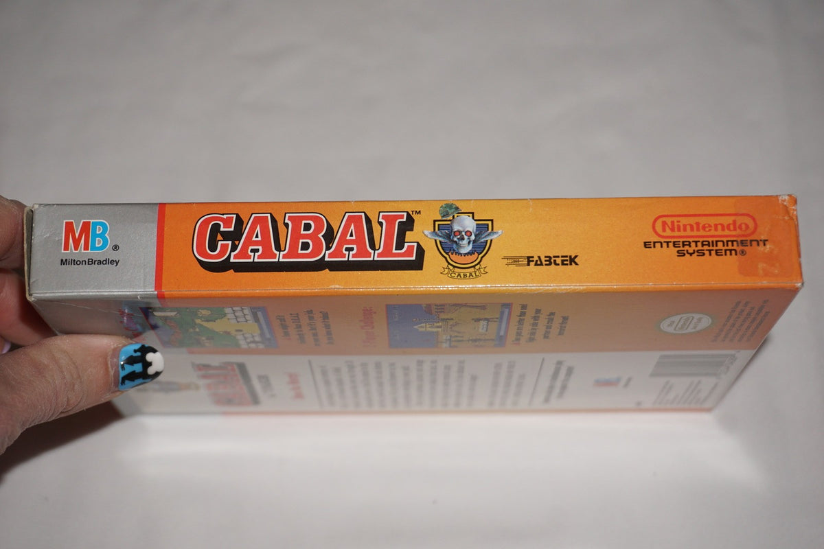 Cabal (Nintendo NES) Complete in Box CIB