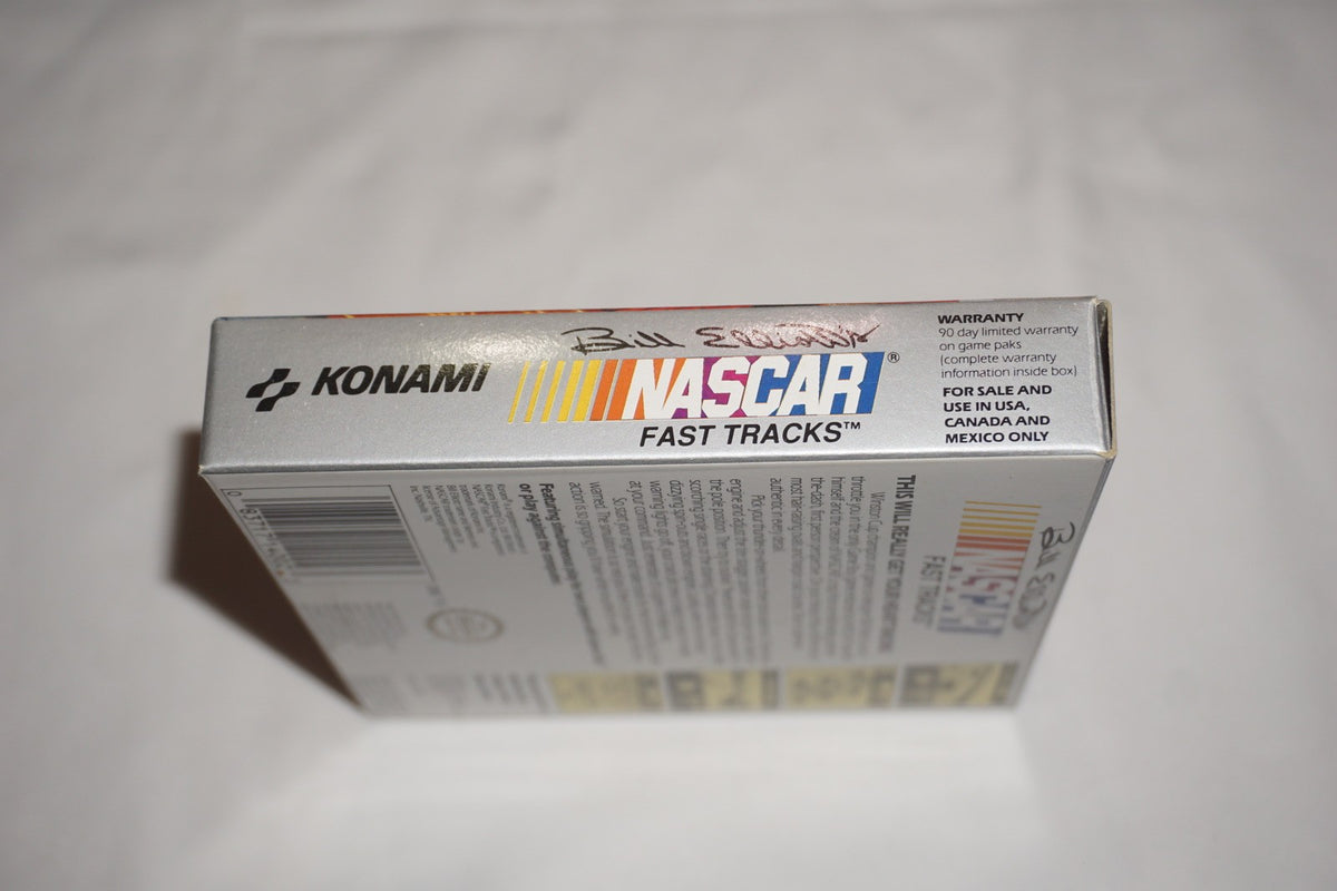 Bill Elliott’s Nascar Fast Track (Nintendo Game Boy) Complete in Box w/ Reg CIB