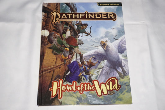 Howl Of The Wild Second Edition Hardcover Book Pathfinder NEW