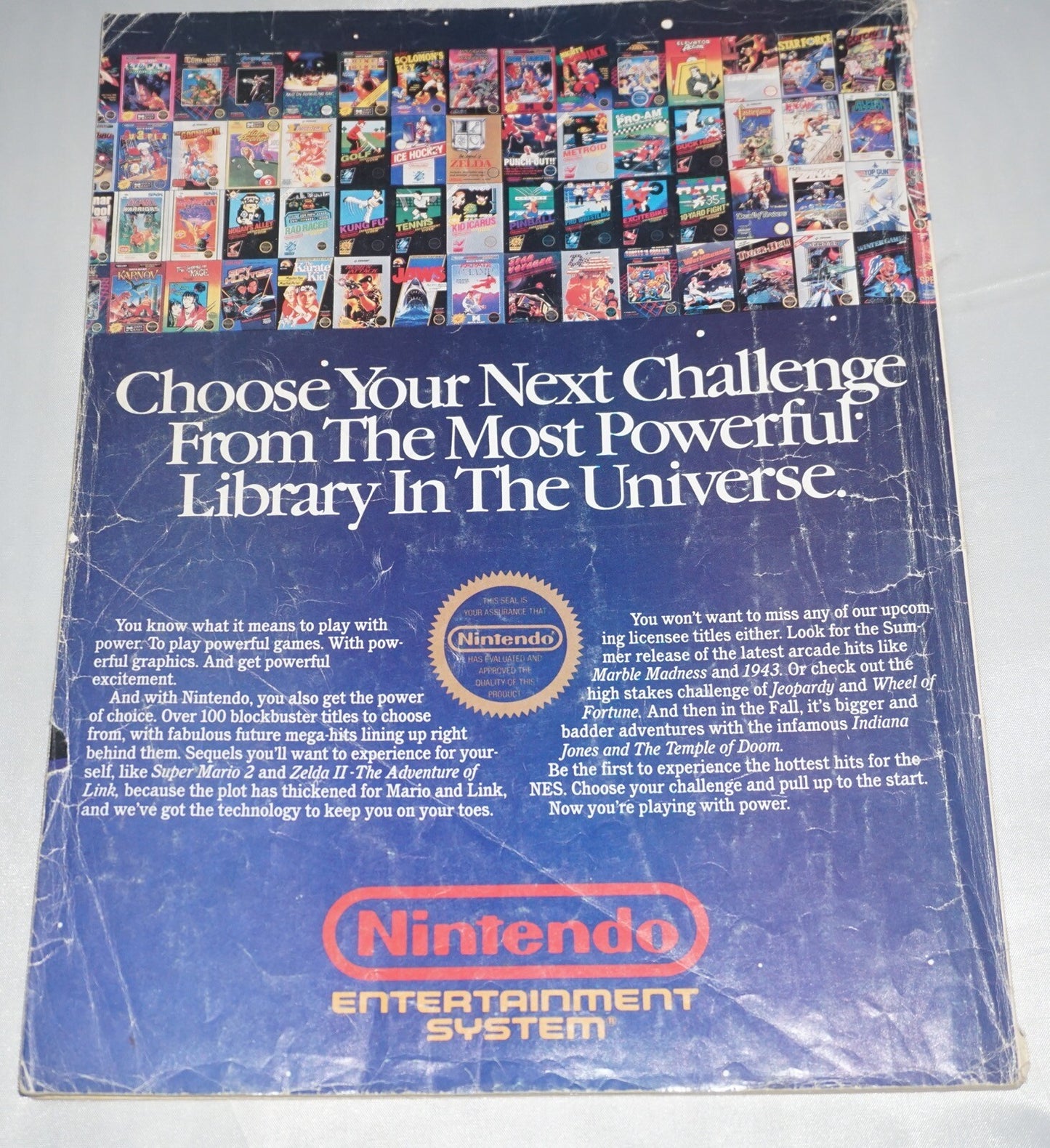 Nintendo Power Magazine July/August 1988 Player’s Poll Order Forms First Issue