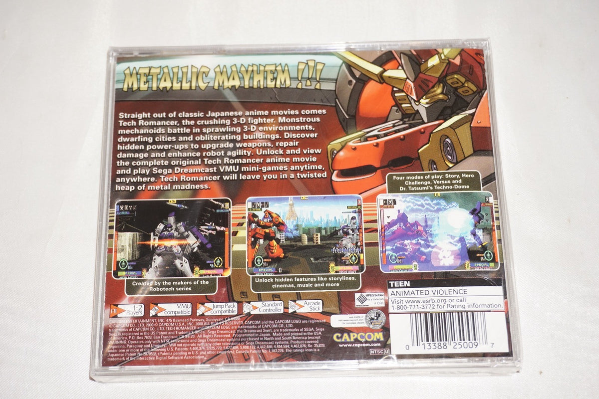 Tech Romancer (Sega Dreamcast) NEW Factory Sealed