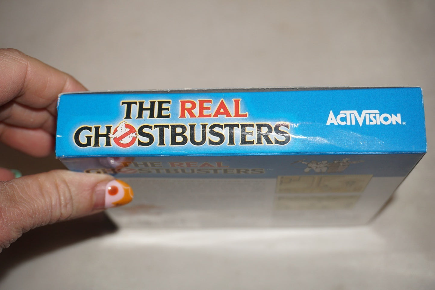 Real Ghostbusters (Nintendo Gameboy Game Boy GB) Complete CIB Authentic