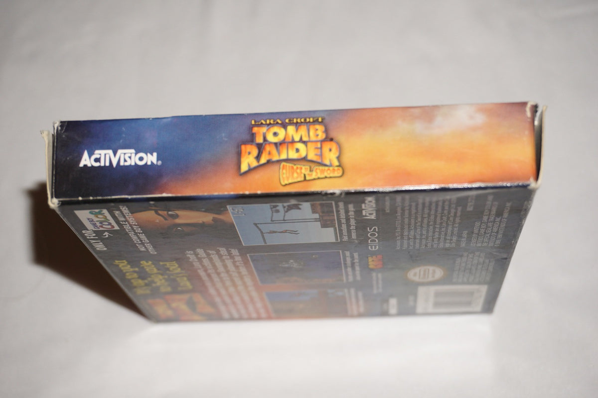 Tomb Raider Curse of the Sword (Game Boy Color GameBoy) Complete in Box CIB