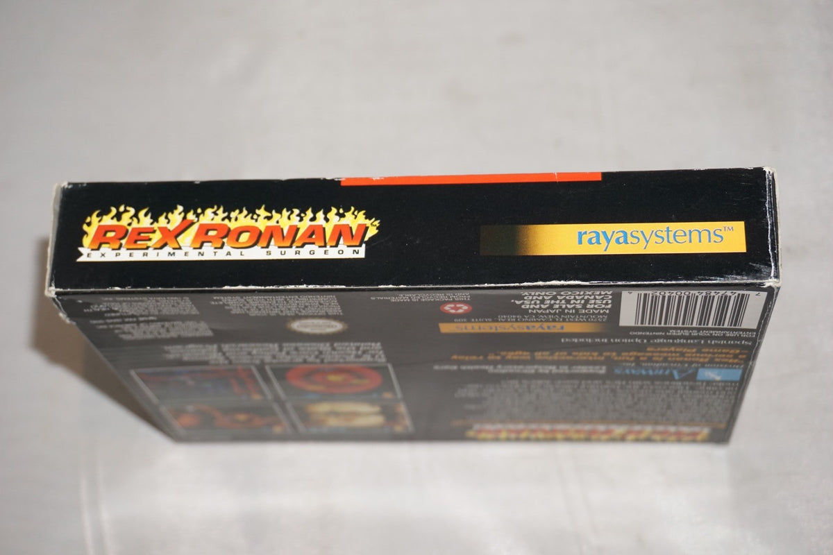Rex Ronan (Super Nintendo SNES) with Box No Manual