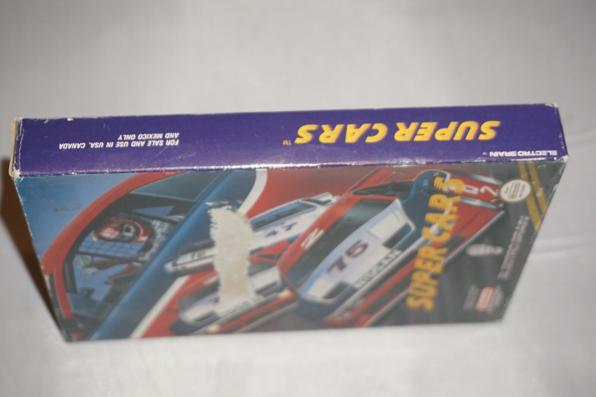 Super Cars (Nintendo NES) with Box