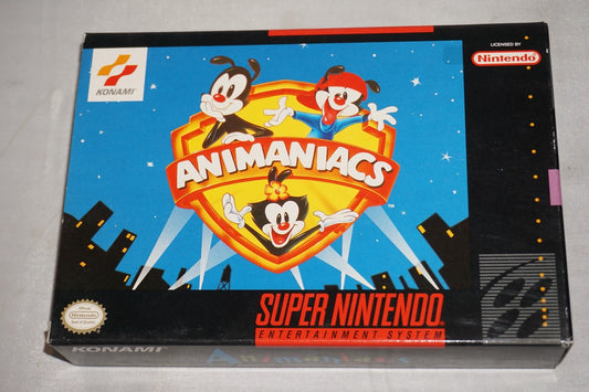 Animaniacs (Super Nintendo SNES) Complete in Box CIB