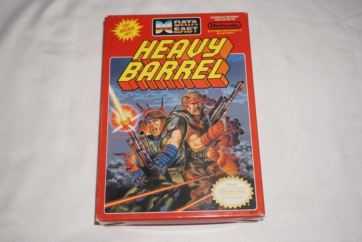 Heavy Barrel (Nintendo NES) Complete in Box CIB