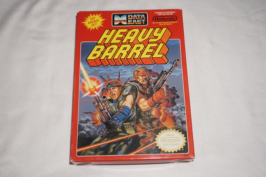 Heavy Barrel (Nintendo NES) Complete in Box CIB