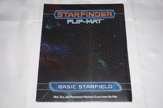 Starfinder Flip Mat Basic Starfield NEW Sealed