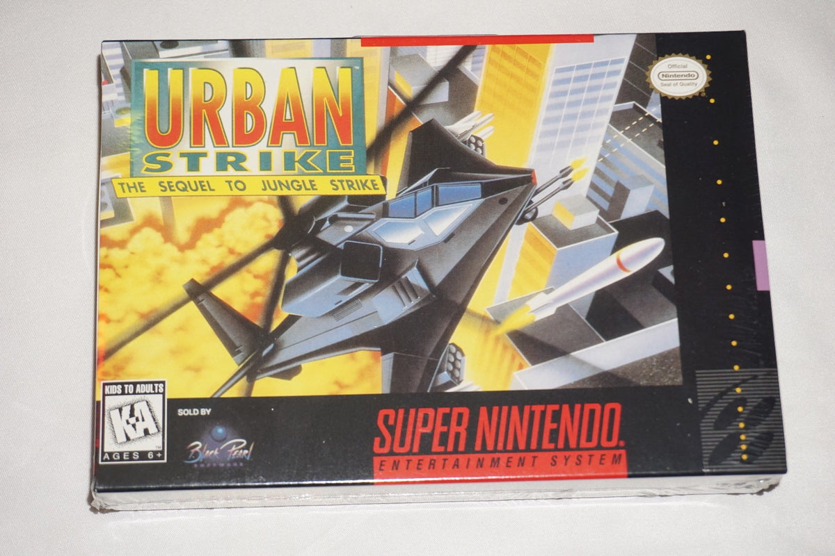 Urban Strike (Super Nintendo SNES) NEW Sealed