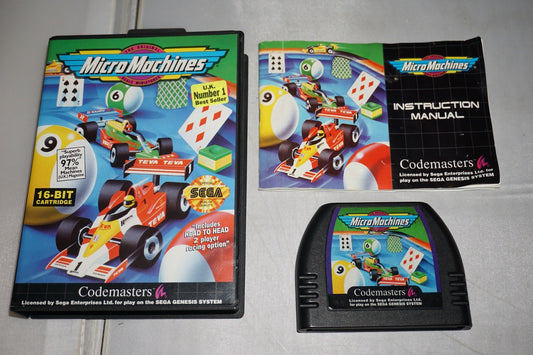 Micro Machines (Sega Genesis) Complete