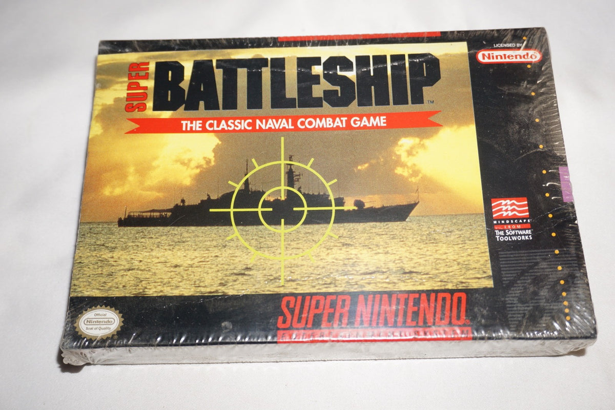 Super Battleship (Super Nintendo SNES) NEW Sealed