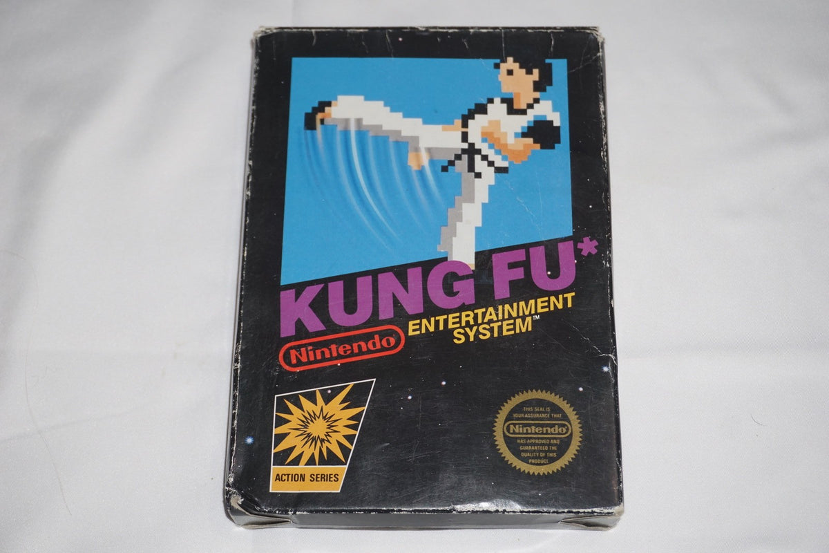 Kung Fu 5 Screw Hangtab (Nintendo NES) Complete in Box CIB