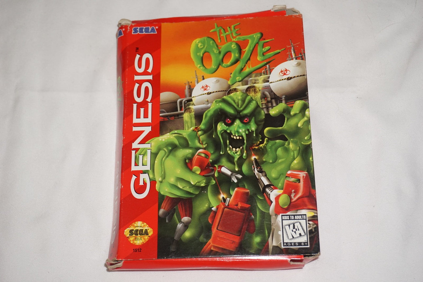 The Ooze (Sega Genesis) Complete in Box CIB