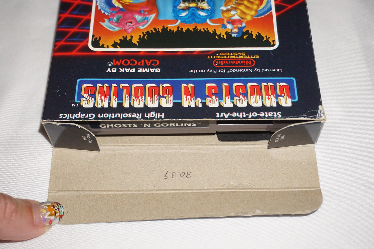 Ghosts N Goblins (Nintendo NES) Complete in Box CIB