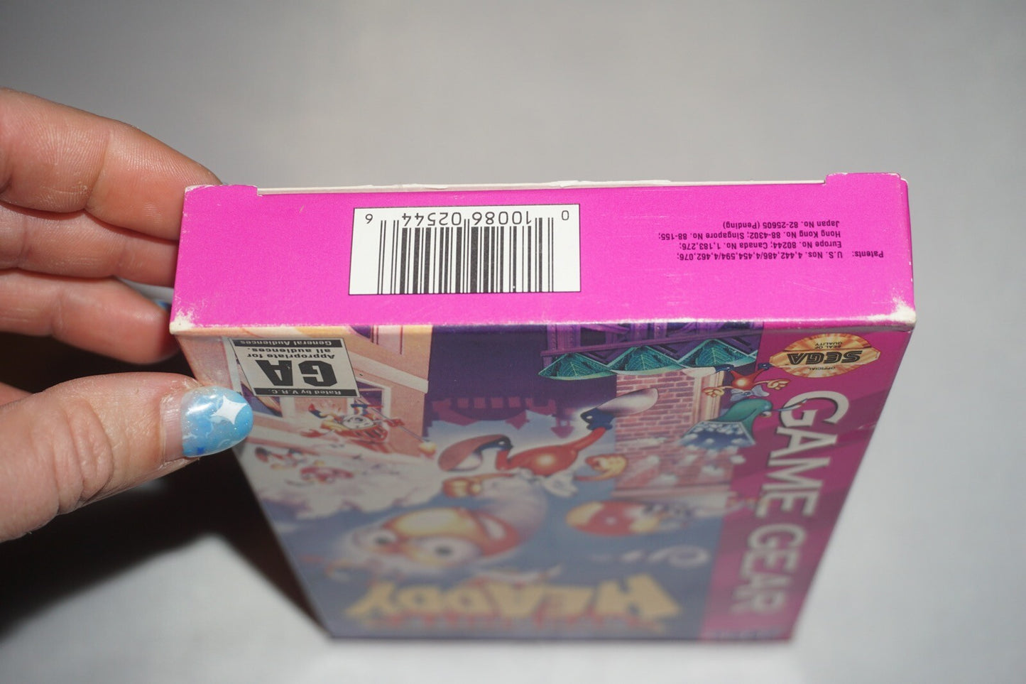 Dynamite Headdy (Sega Game Gear) Complete in Box