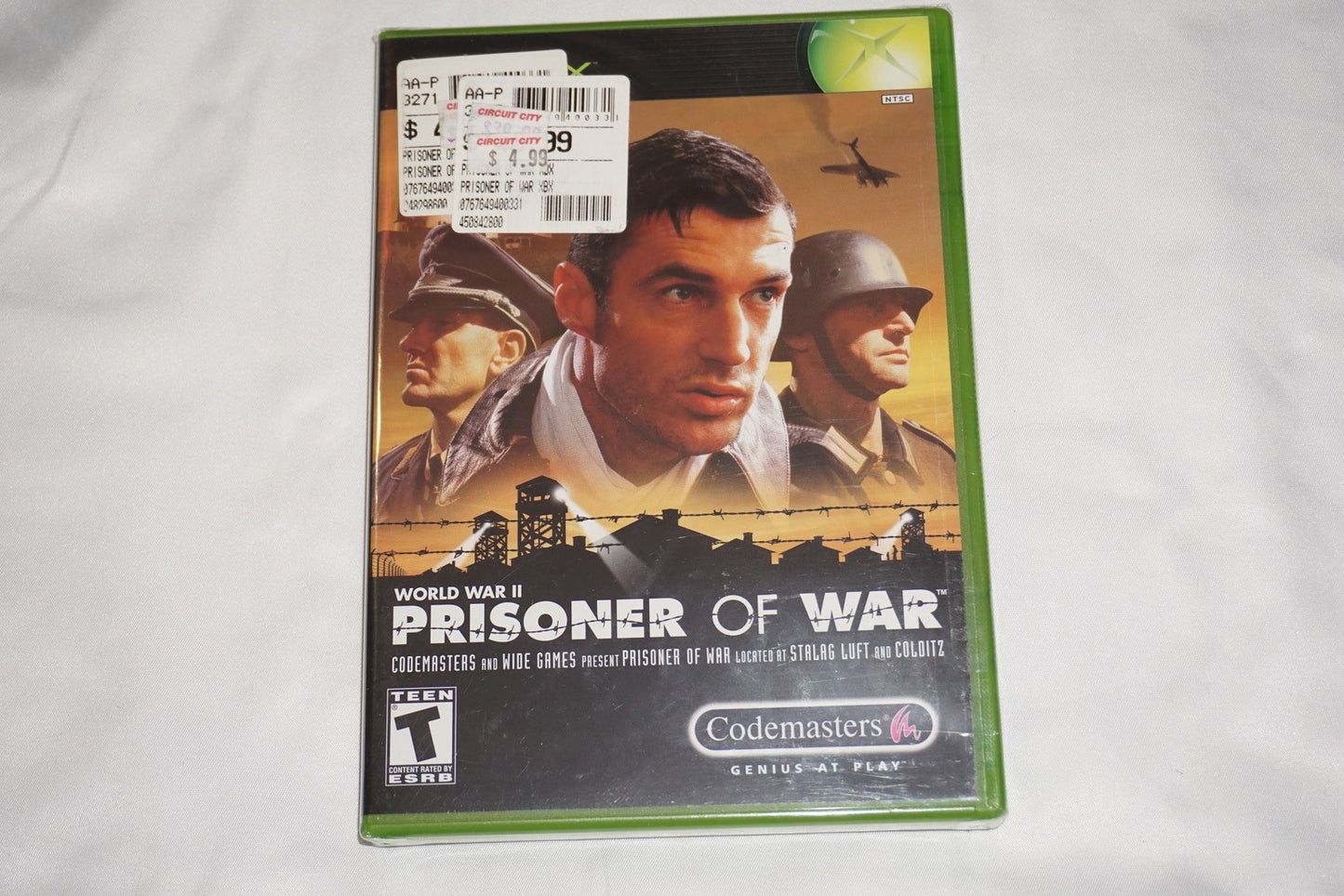 Prisoner of War (Microsoft Xbox) NEW Sealed