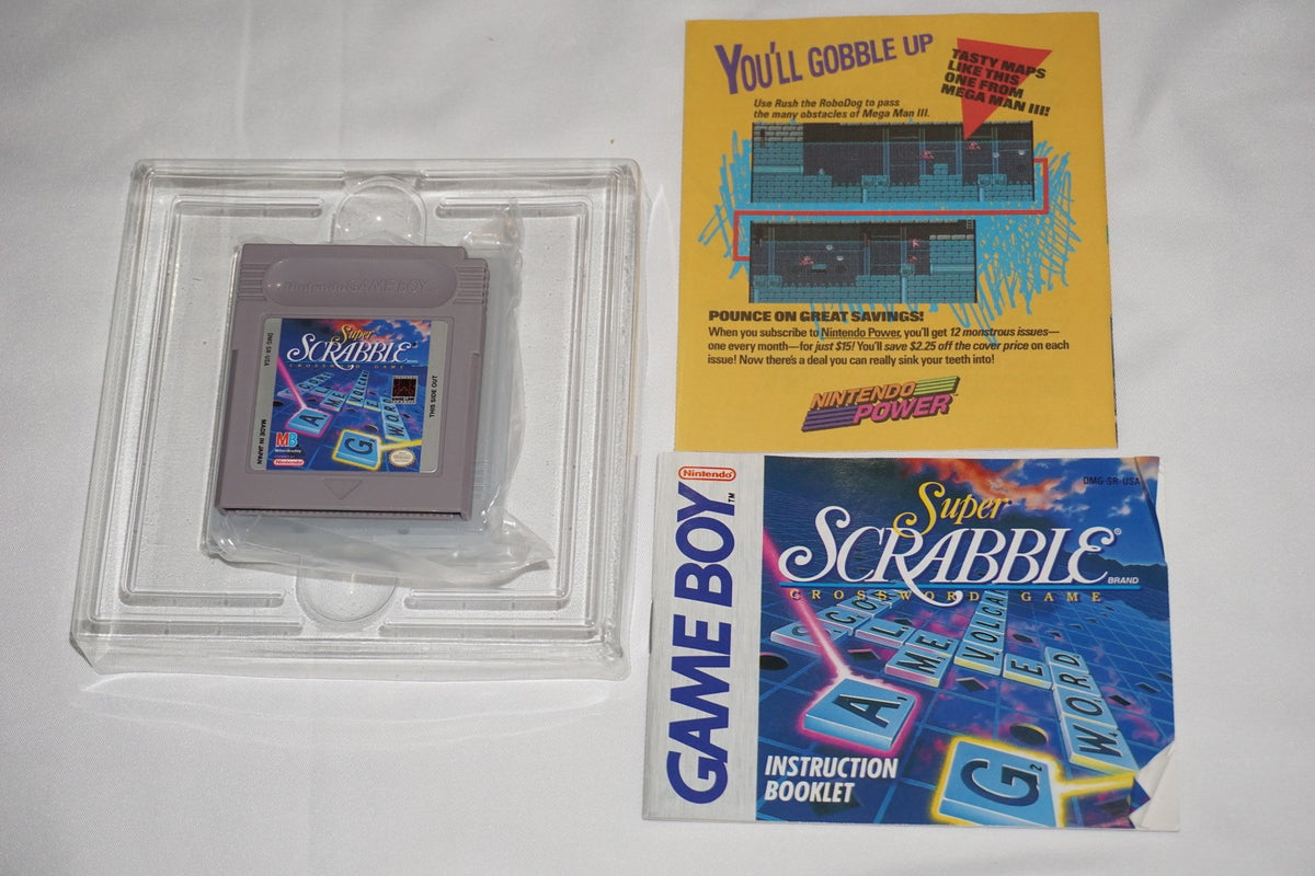 Super Scrabble (Nintendo Game Boy Gameboy) Complete in Box CIB