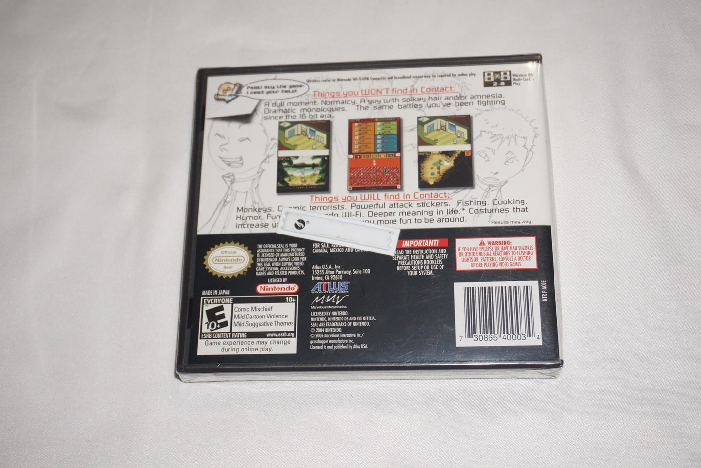 Contact (Nintendo DS) NEW Sealed