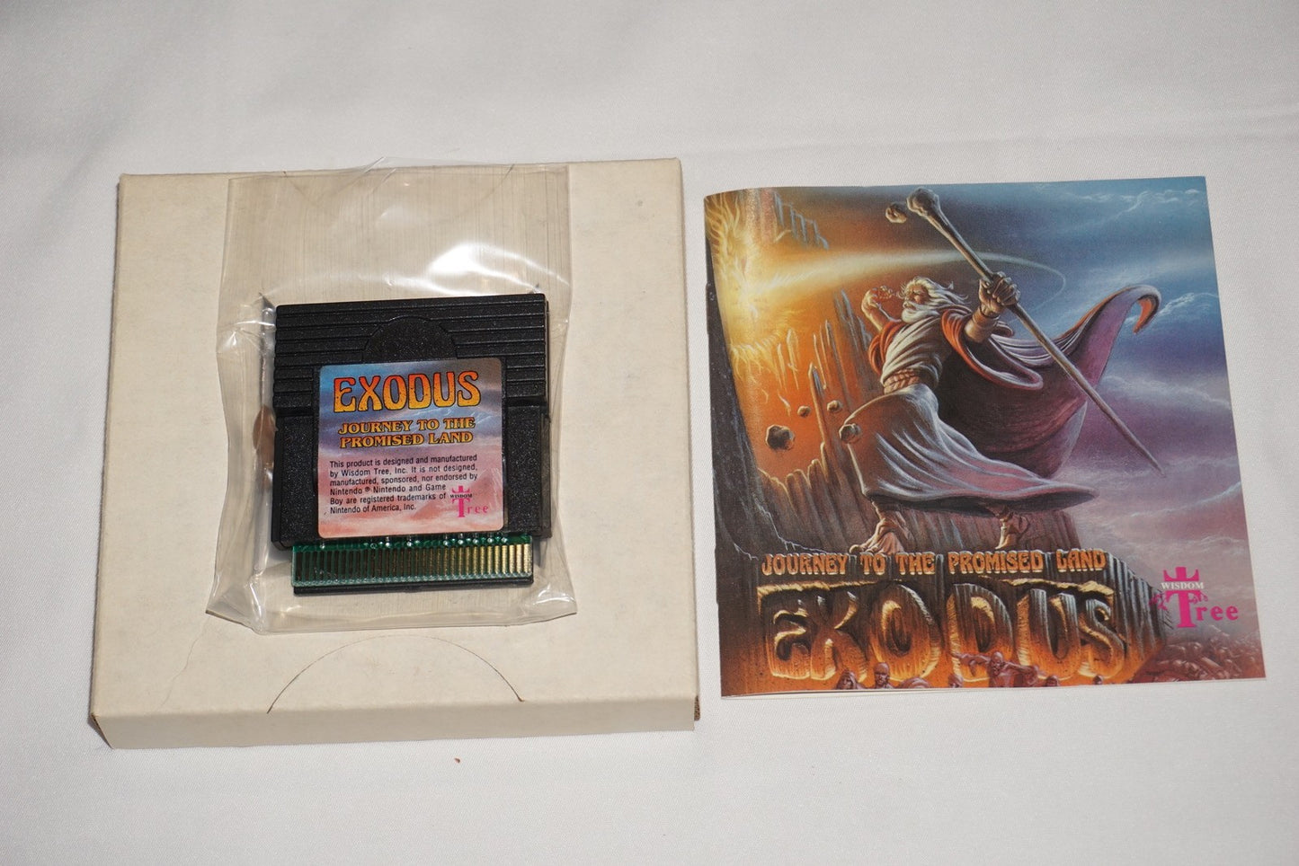 Exodus: Journey to the Promised Land (Nintendo Game Boy) Complete in Box CIB