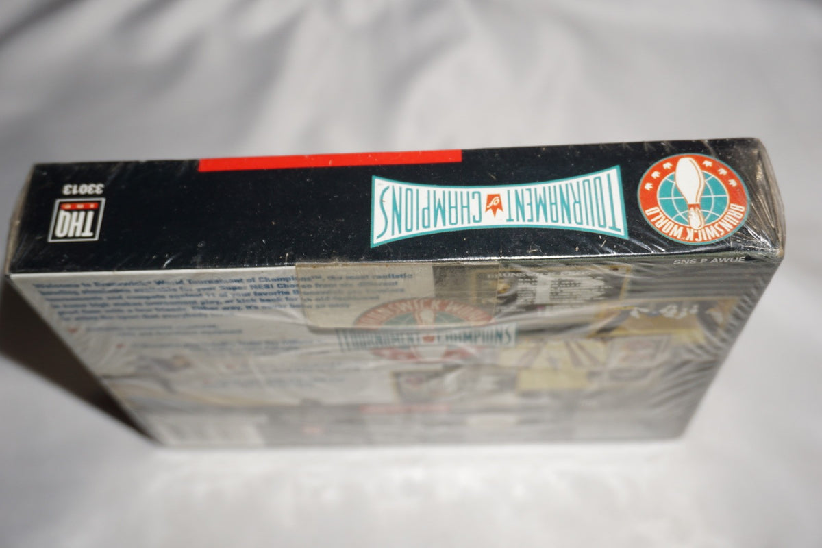 Brunswick World Tournament of Champions (Super Nintendo SNES) NEW Sealed