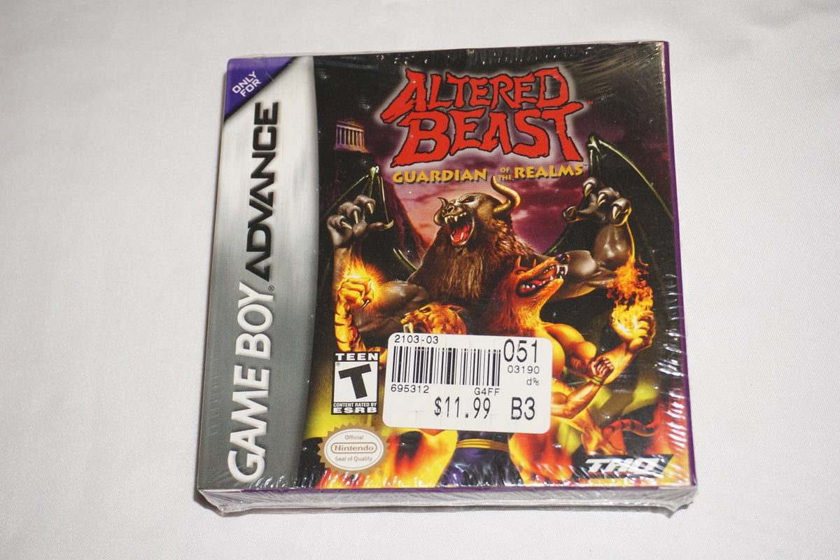 Altered Beast: Guardian of the Realms (Nintendo Game Boy Advance GBA) NEW Sealed