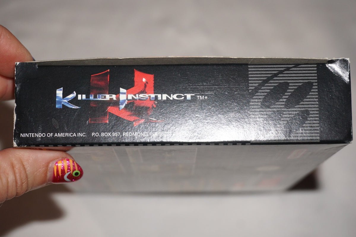 Killer Instinct (Super Nintendo SNES) Complete in Box CIB