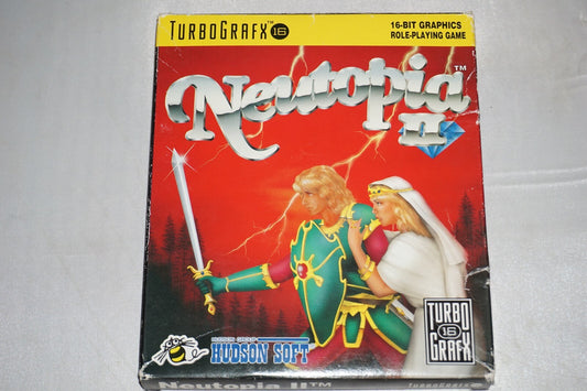 Neutopia II 2 (Turbo Grafx 16 tg16) Complete in Box CIB