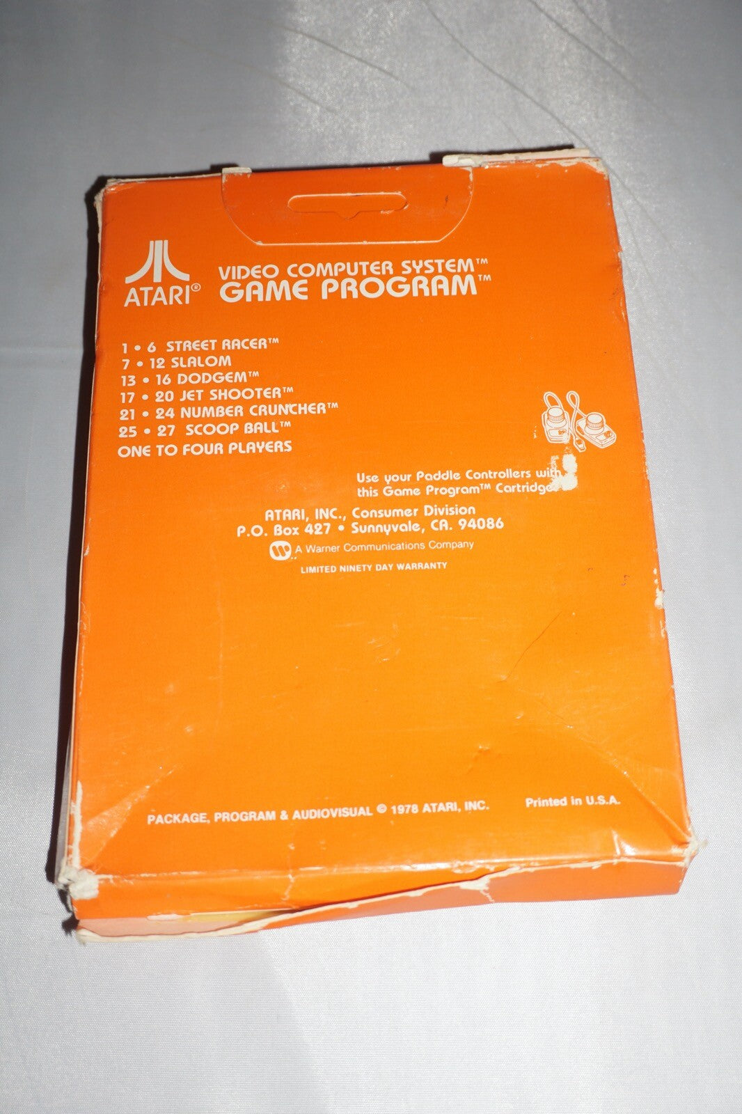 Street Racer (Atari 2600) NEW Sealed In Box