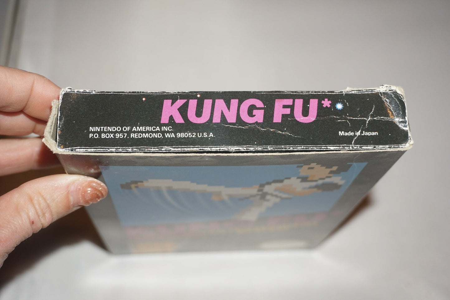 Kung Fu OVAL (Nintendo NES) Complete in Box CIB #2