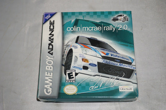 Colin Mcrae Rally 2.0 (Gameboy Advance GBA Game Boy) Complete Reg CIB Authentic