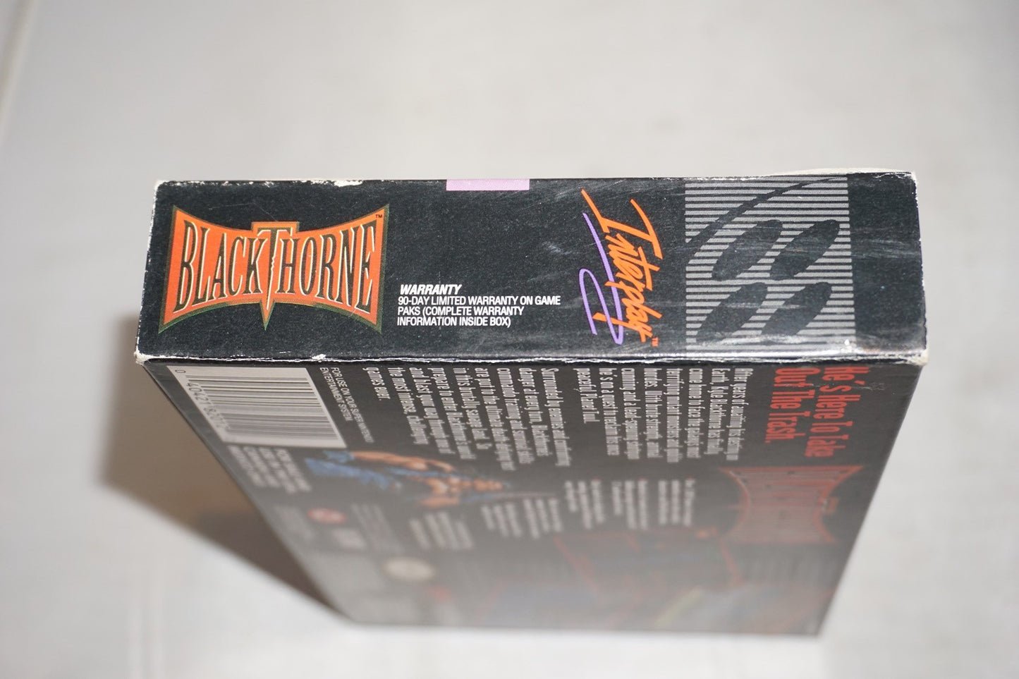 Blackthorne (Super Nintendo SNES) Complete in Box w/ Reg Card CIB