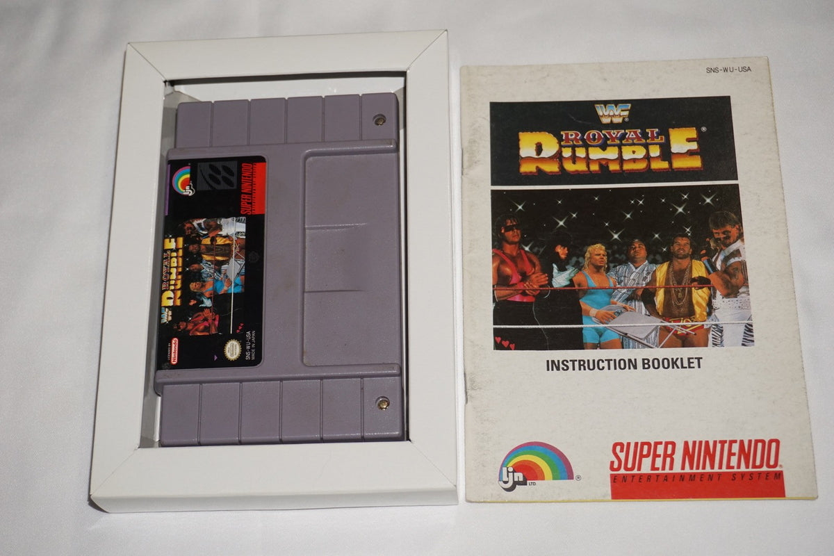 WWF Royal Rumble WWE (Super Nintendo SNES) Complete in Box CIB