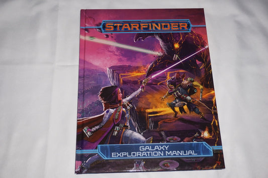 Galaxy Exploration Manual Hardcover Book Starfinder NEW