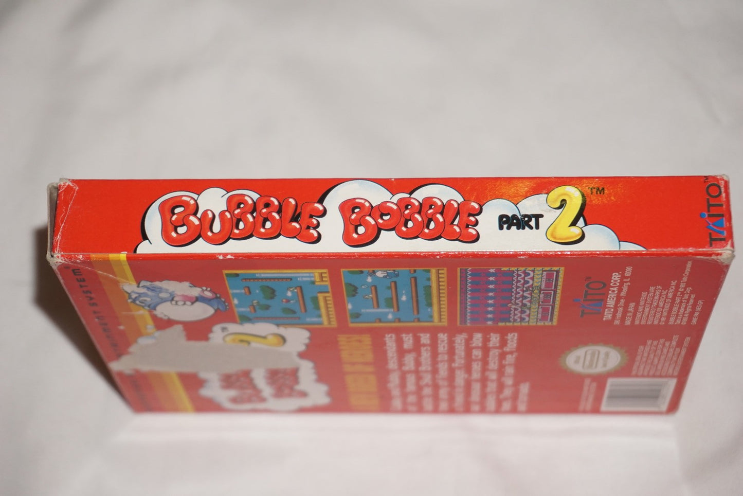 Bubble Bobble Part 2 (Nintendo NES) Complete in Box CIB