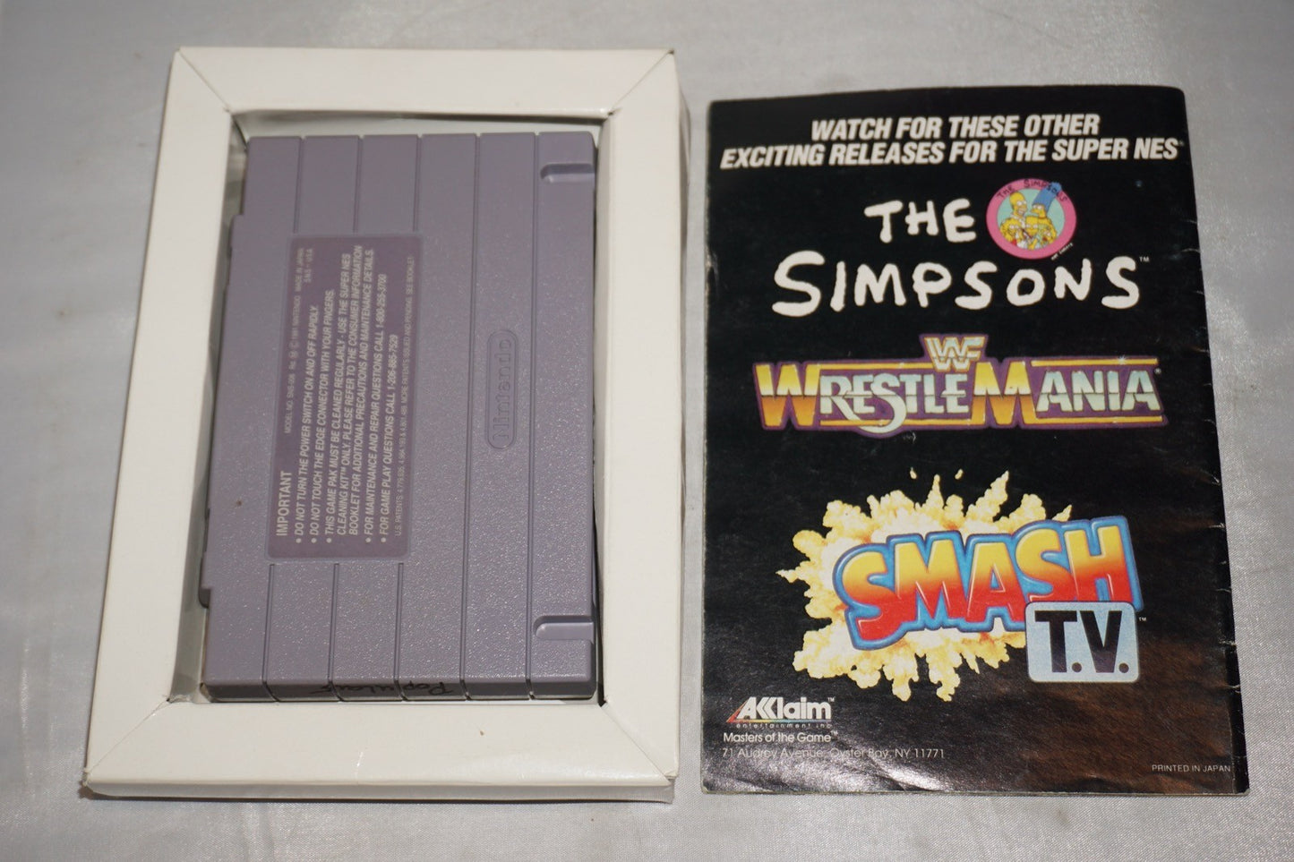 Populous (Super Nintendo SNES) Complete in Box CIB