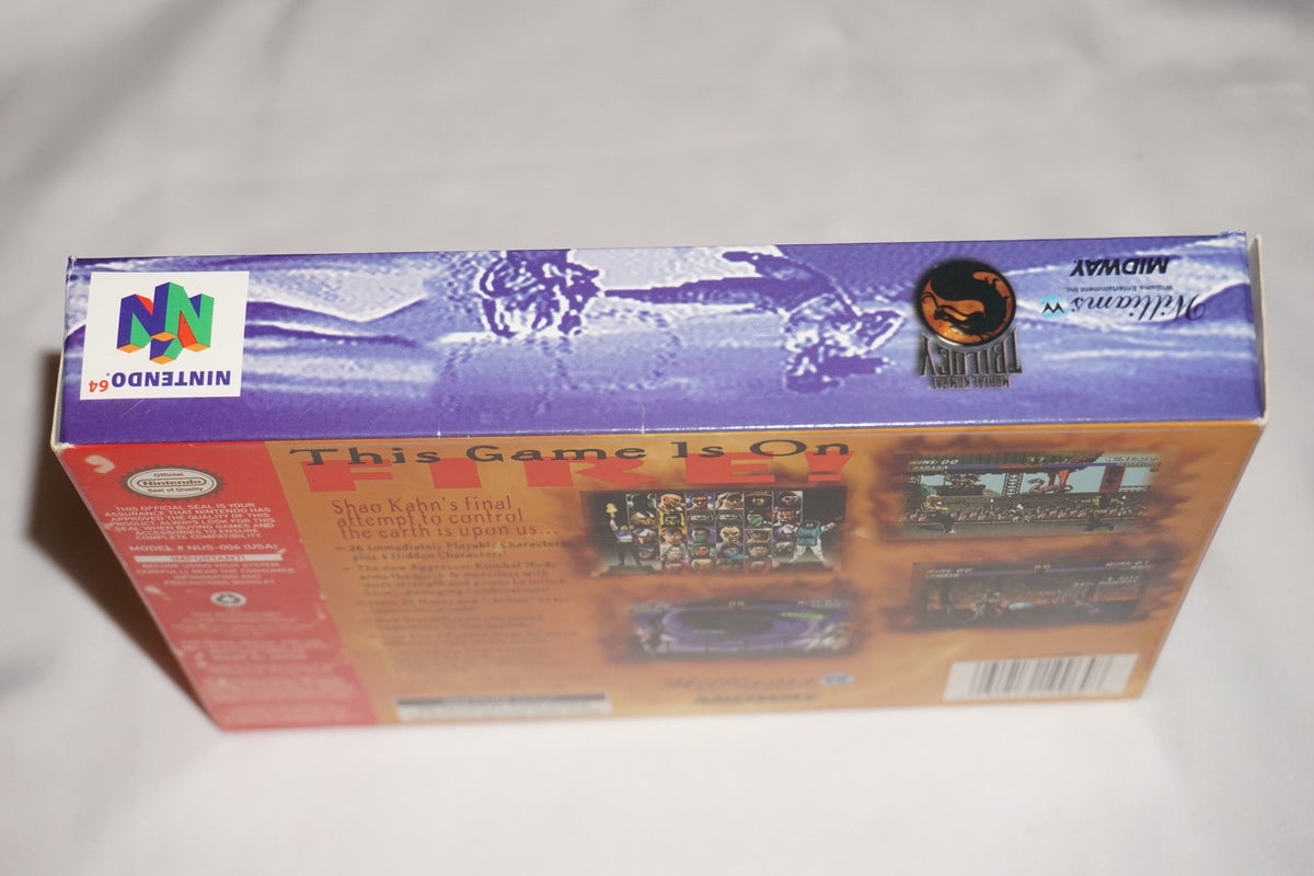 Mortal Kombat Trilogy (Nintendo 64 N64) Complete in Box w/ Reg Poster CIB