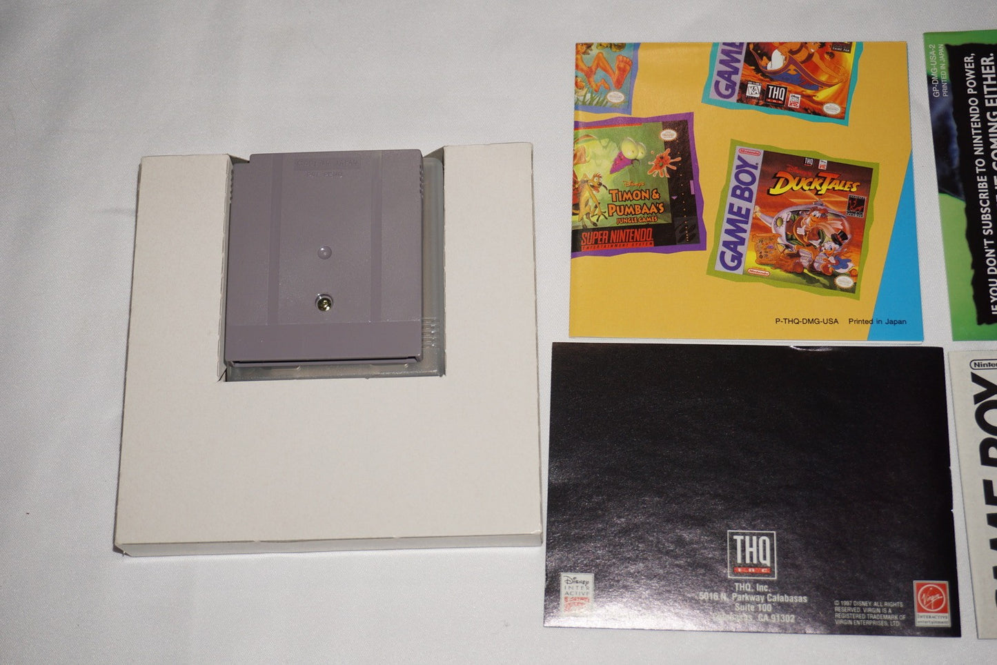 Jungle Book (Nintendo Game Boy Gameboy) Complete in Box CIB