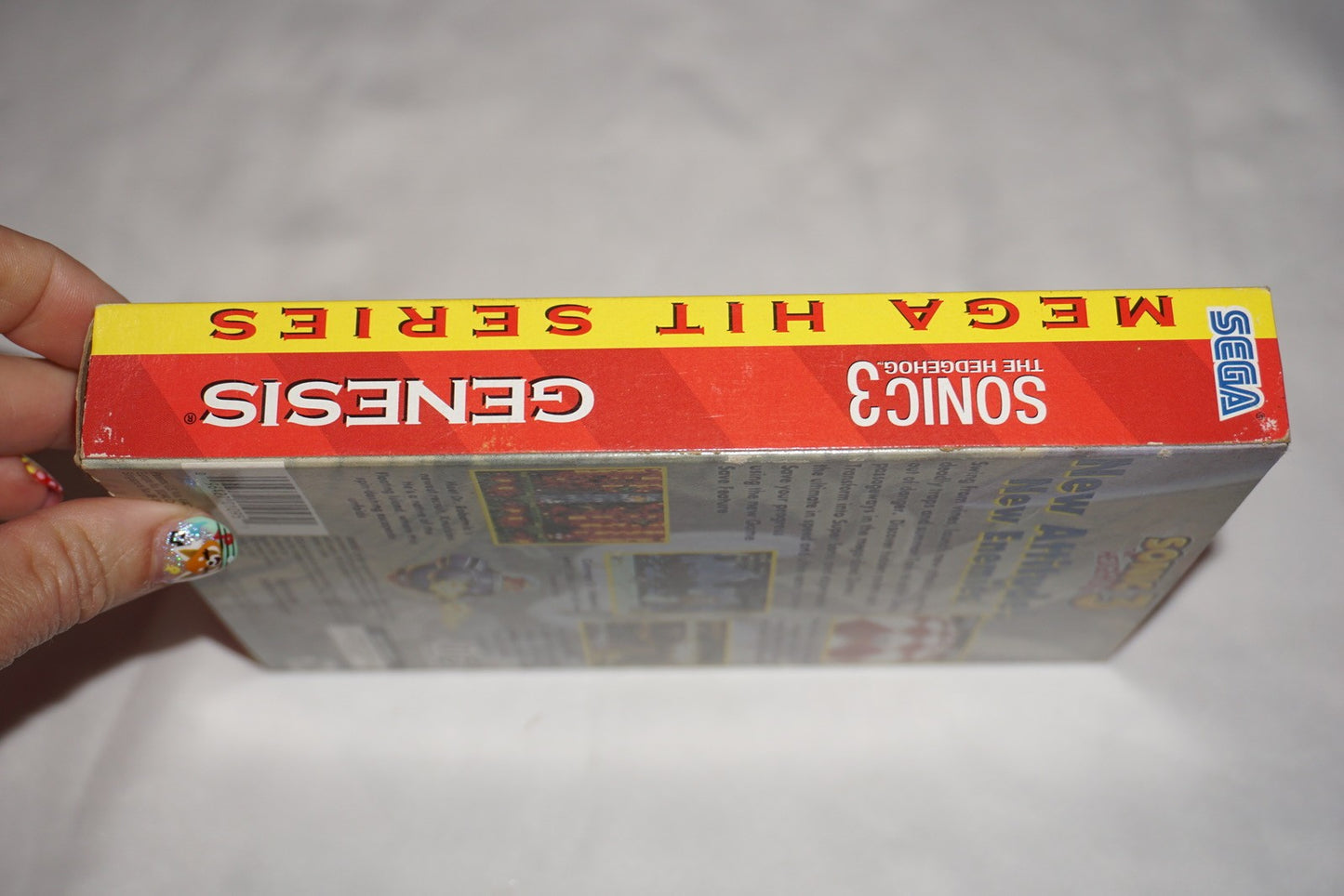 Sonic the Hedgehog 3 Mega Hit Series (Sega Genesis) Complete in Box CIB