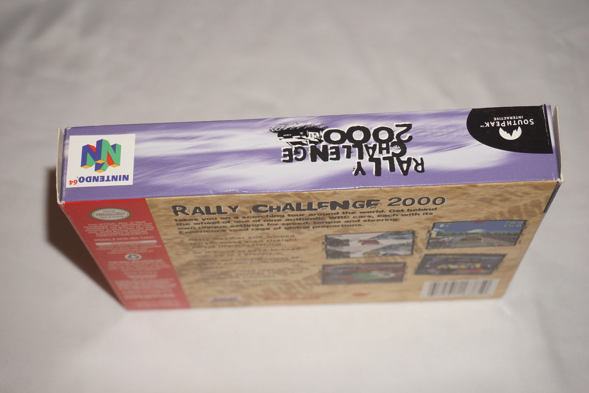 Rally Challenge 2000 (Nintendo 64 N64) Complete in Box CIB